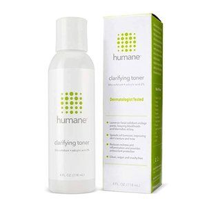 Humane Clarifying Toner for Face - 2% BHA Liquid Salicylic Acid - Pore Minimizer